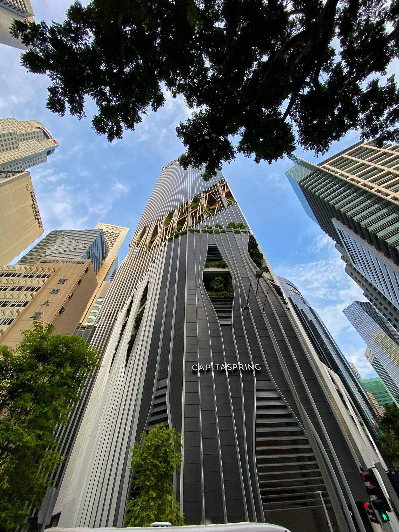 CapitaSpring: Die Skyline gestalten, Singapurs architektonische Identität definieren